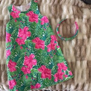Tommy Bahama Pink Floral Dress (size 6)